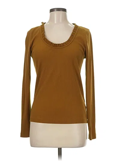 Pre-owned Jcrew Cardigan Sweater In Brown