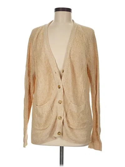Pre-owned Jcrew Cardigan Sweater In Brown