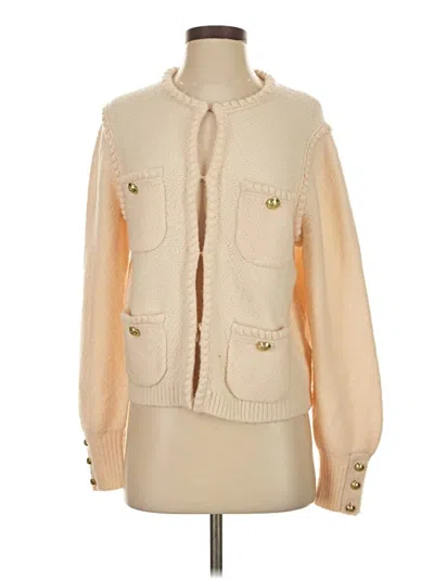 Pre-owned Jcrew Cardigan Sweater In Brown