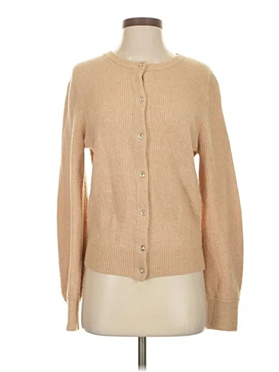 Pre-owned Jcrew Cardigan Sweater In Brown
