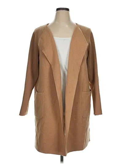 Pre-owned Jcrew Cardigan Sweater In Brown