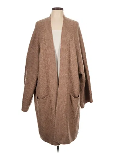 Pre-owned Jcrew Cardigan Sweater In Brown