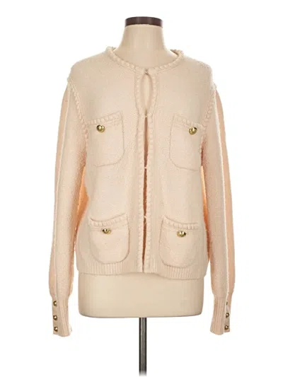 Pre-owned Jcrew Cardigan Sweater In Brown
