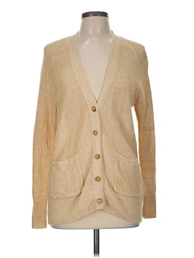 Pre-owned Jcrew Cardigan Sweater In Brown