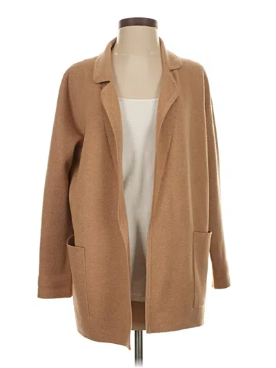 Pre-owned Jcrew Cardigan Sweater In Brown