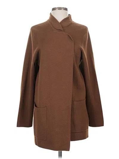 Pre-owned Jcrew Cardigan Sweater In Brown