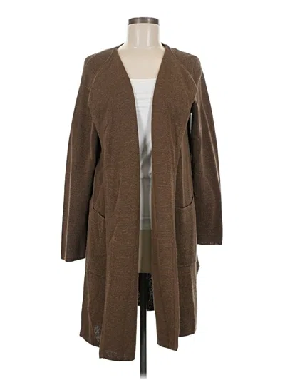 Pre-owned Jcrew Cardigan Sweater In Brown