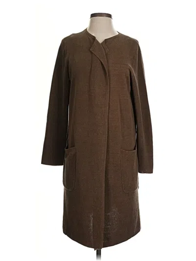 Pre-owned Jcrew Cardigan Sweater In Brown