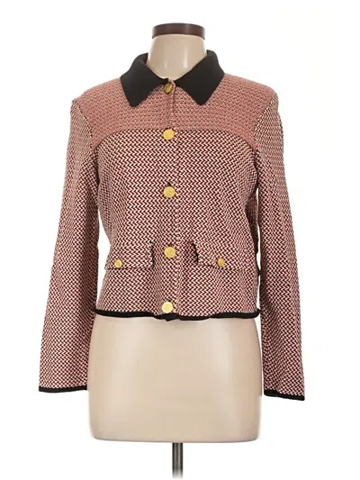 Pre-owned Jcrew Cardigan Sweater In Brown