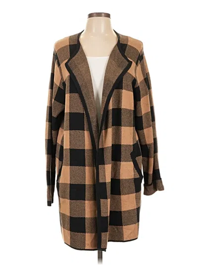 Pre-owned Jcrew Cardigan Sweater In Brown