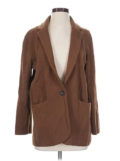 Pre-owned Jcrew Cardigan Sweater In Brown