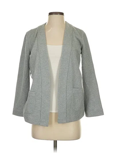 Pre-owned Jcrew Cardigan Sweater In Gray