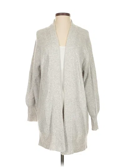 Pre-owned Jcrew Cardigan Sweater In Gray