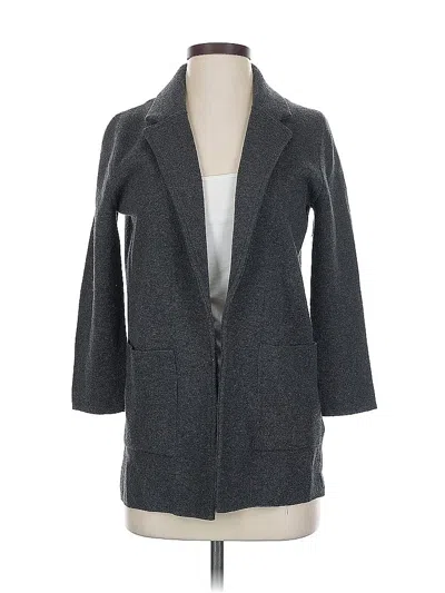 Pre-owned Jcrew Cardigan Sweater In Gray