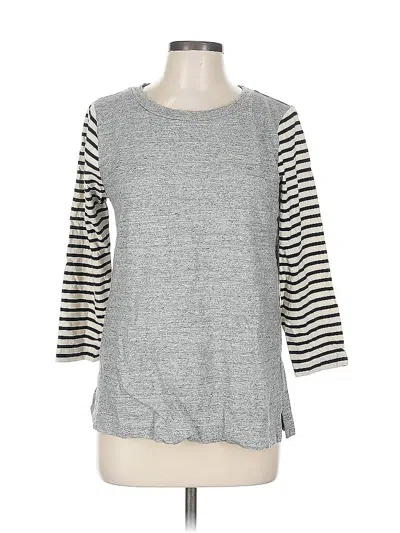 Pre-owned Jcrew Cardigan Sweater In Gray