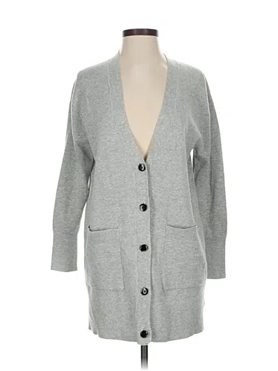 Pre-owned Jcrew Cardigan Sweater In Gray