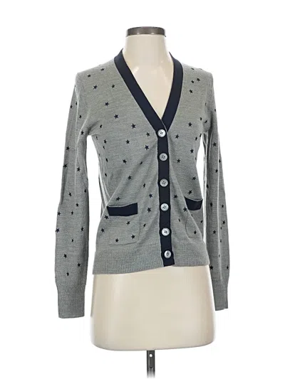 Pre-owned Jcrew Cardigan Sweater In Gray