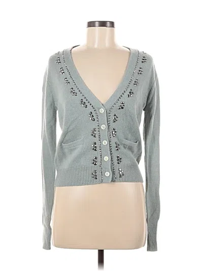 Pre-owned Jcrew Cardigan Sweater In Gray