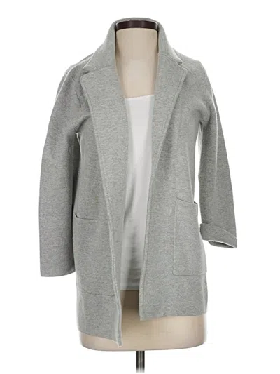 Pre-owned Jcrew Cardigan Sweater In Gray