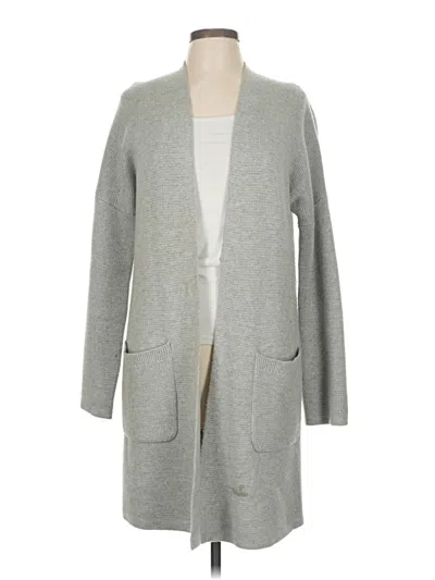 Pre-owned Jcrew Cardigan Sweater In Gray