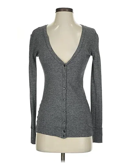 Pre-owned Jcrew Cardigan Sweater In Gray