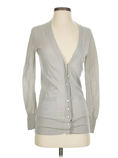 Pre-owned Jcrew Cardigan Sweater In Gray