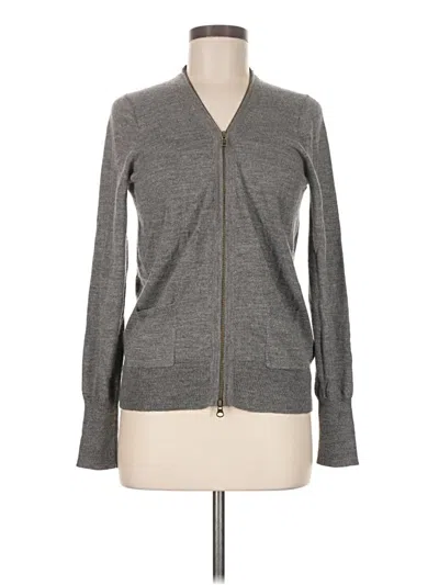 Pre-owned Jcrew Cardigan Sweater In Gray