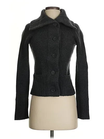 Pre-owned Jcrew Cardigan Sweater In Gray