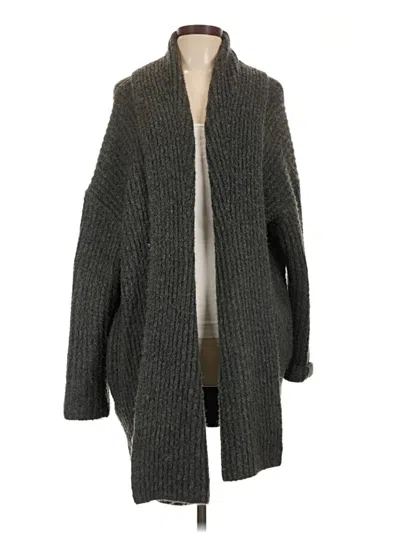 Pre-owned Jcrew Cardigan Sweater In Gray