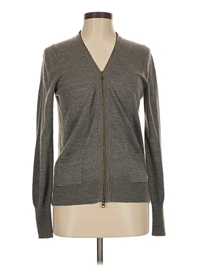 Pre-owned Jcrew Cardigan Sweater In Gray