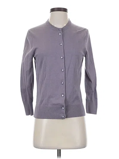 Pre-owned Jcrew Cardigan Sweater In Gray