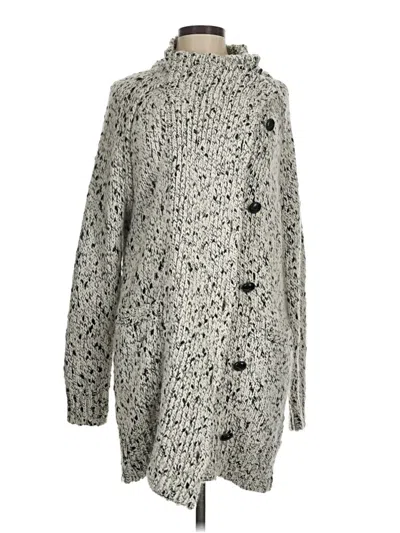 Pre-owned Jcrew Cardigan Sweater In Gray