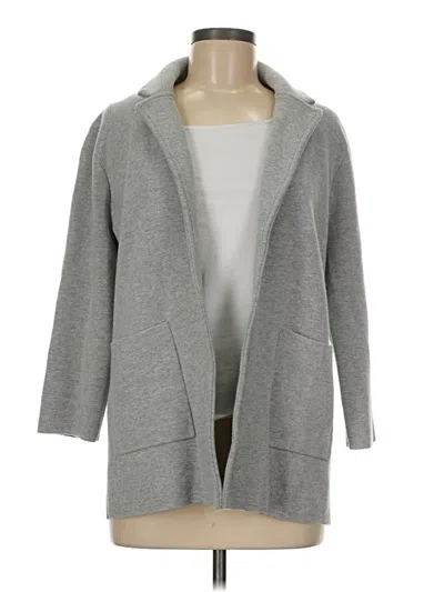 Pre-owned Jcrew Cardigan Sweater In Gray