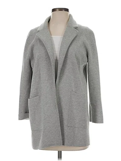 Pre-owned Jcrew Cardigan Sweater In Gray