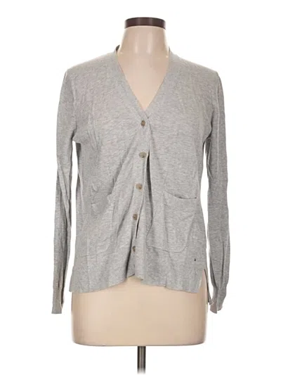 Pre-owned Jcrew Cardigan Sweater In Gray