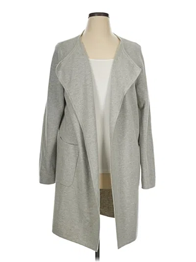Pre-owned Jcrew Cardigan Sweater In Gray