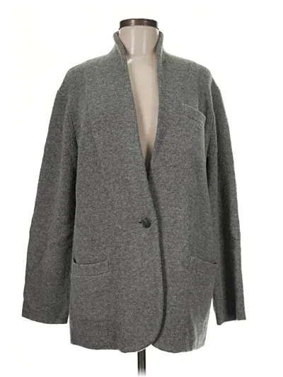 Pre-owned Jcrew Cardigan Sweater In Gray
