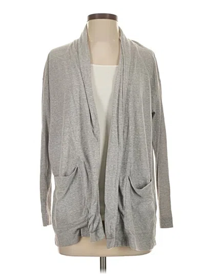 Pre-owned Jcrew Cardigan Sweater In Gray