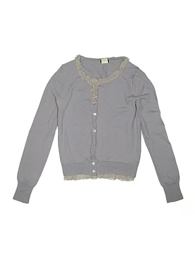 Pre-owned Jcrew Kids' Cardigan Sweater In Gray