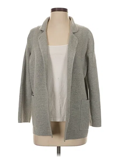 Pre-owned Jcrew Cardigan Sweater In Gray