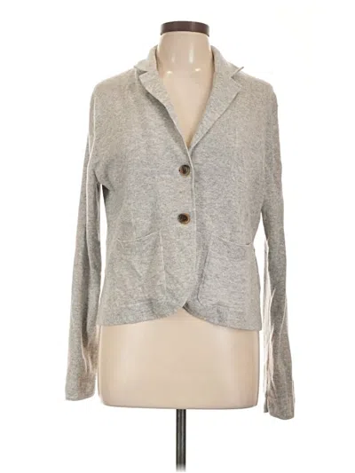 Pre-owned Jcrew Cardigan Sweater In Gray