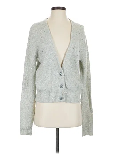 Pre-owned Jcrew Cardigan Sweater In Gray
