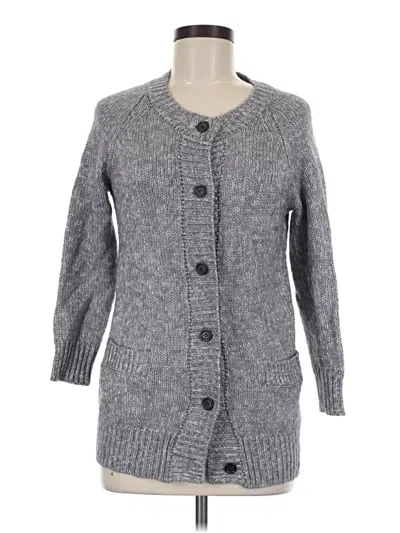Pre-owned Jcrew Cardigan Sweater In Gray