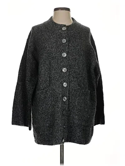 Pre-owned Jcrew Cardigan Sweater In Gray