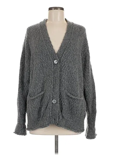 Pre-owned Jcrew Cardigan Sweater In Gray