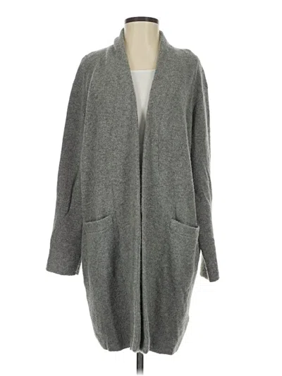 Pre-owned Jcrew Cardigan Sweater In Gray