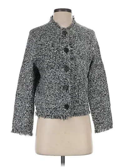 Pre-owned Jcrew Cardigan Sweater In Gray