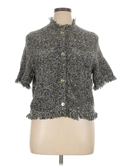 Pre-owned Jcrew Cardigan Sweater In Gray