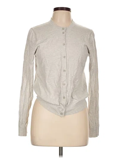 Pre-owned Jcrew Cardigan Sweater In Gray
