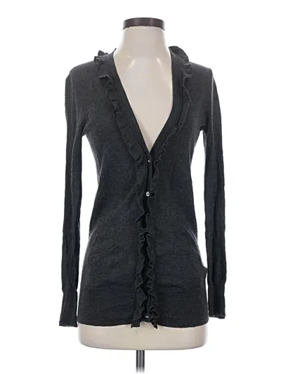 Pre-owned Jcrew Cardigan Sweater In Gray